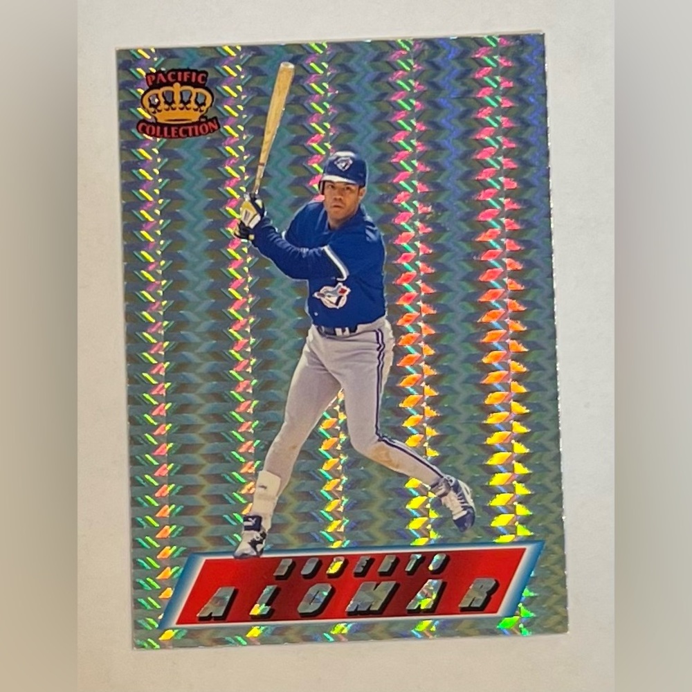 Roberto Alomar 1995 Pacific Crown Collection Prism# 148